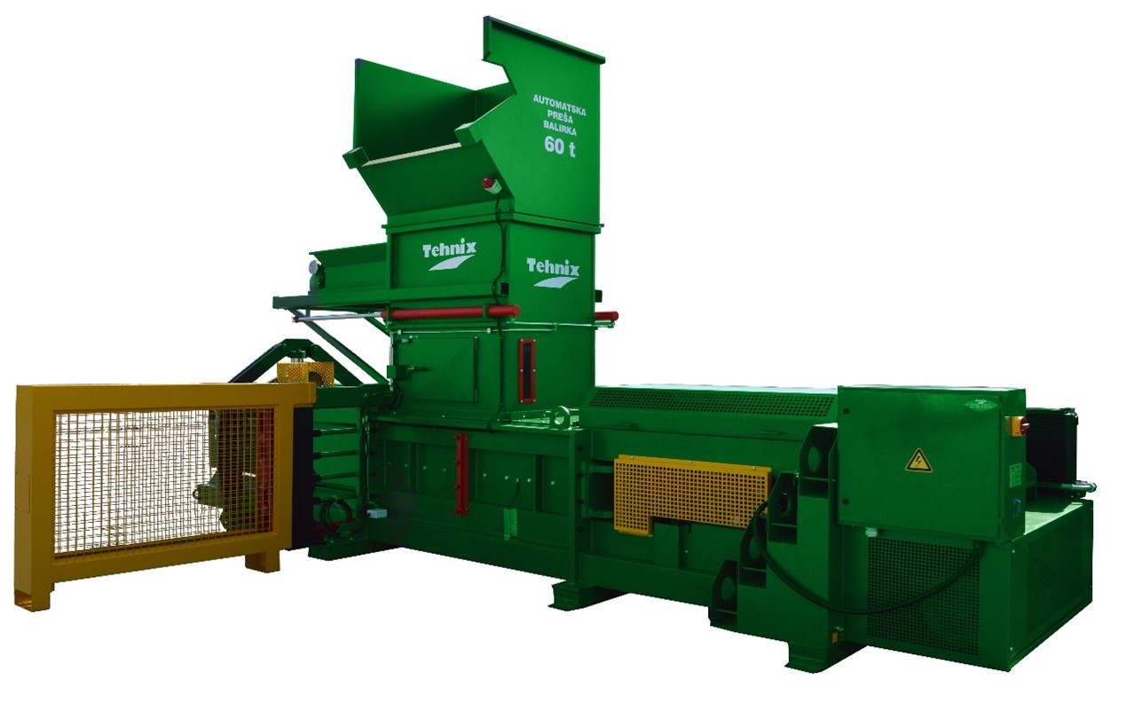 Automatic baler press