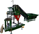 Compost packing machine